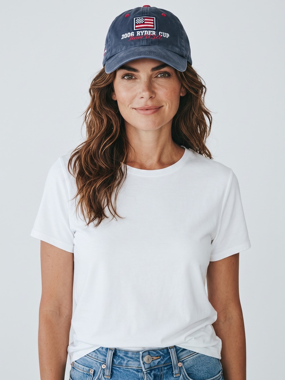 Embroidered Navy Baseball Cap - 2006 Ryder Cup